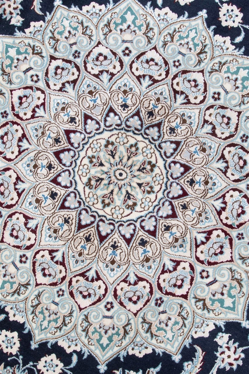 Fine Persian Nain Rug 9La 194_194 cm