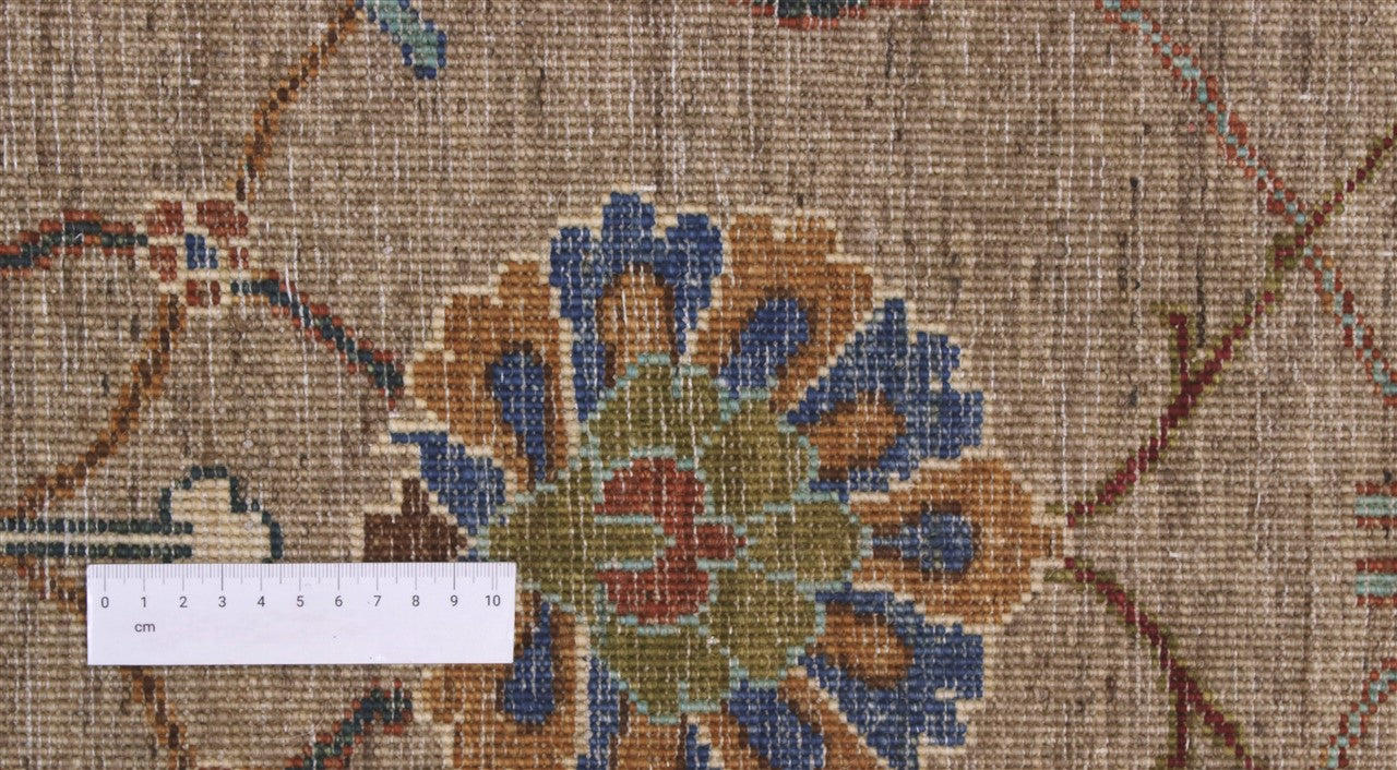 Handmade Ziegler Decorative Floral Rug, 243x177cm