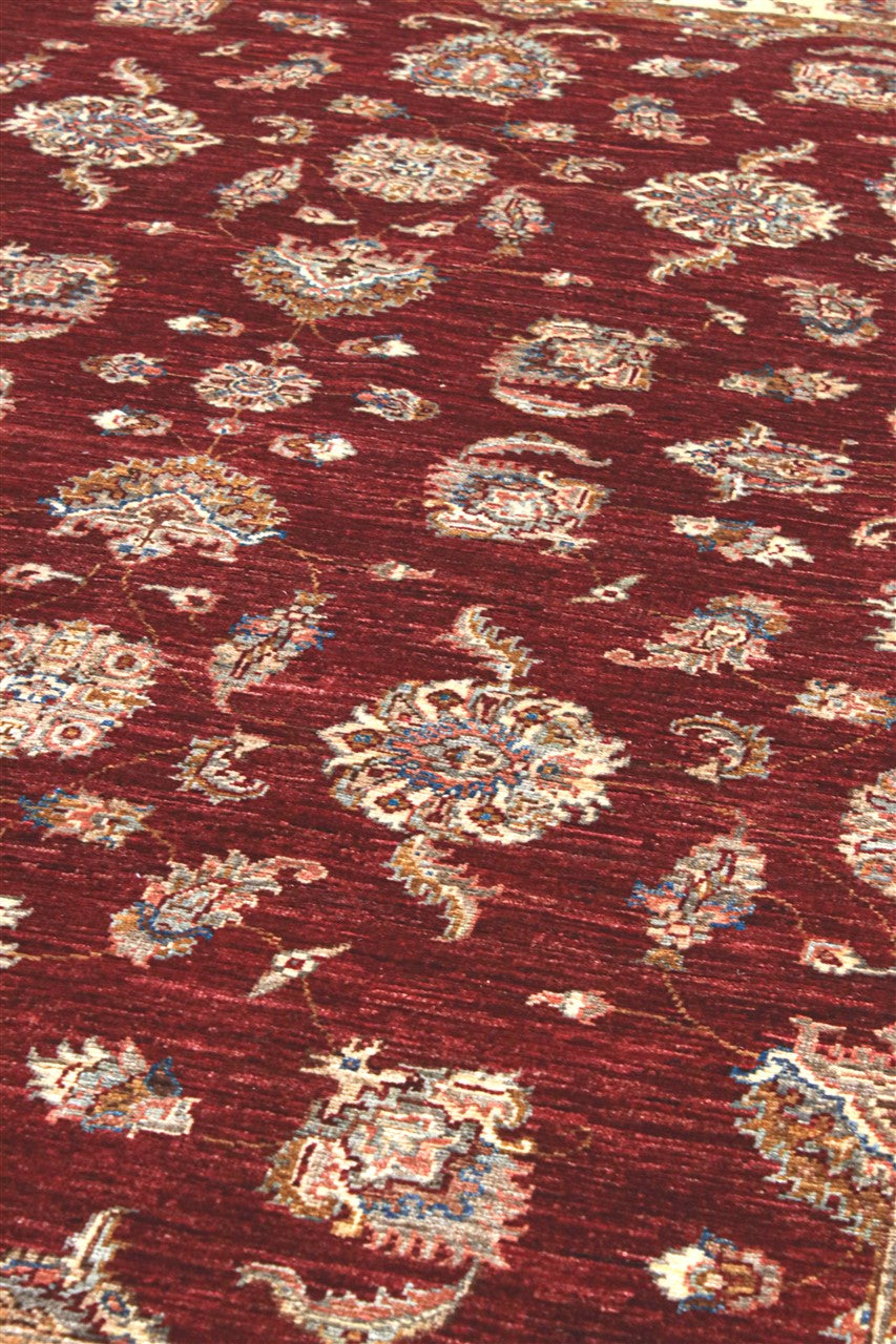 Handmade Premium Ziegler Farahan Wool Rug, 241x175cm