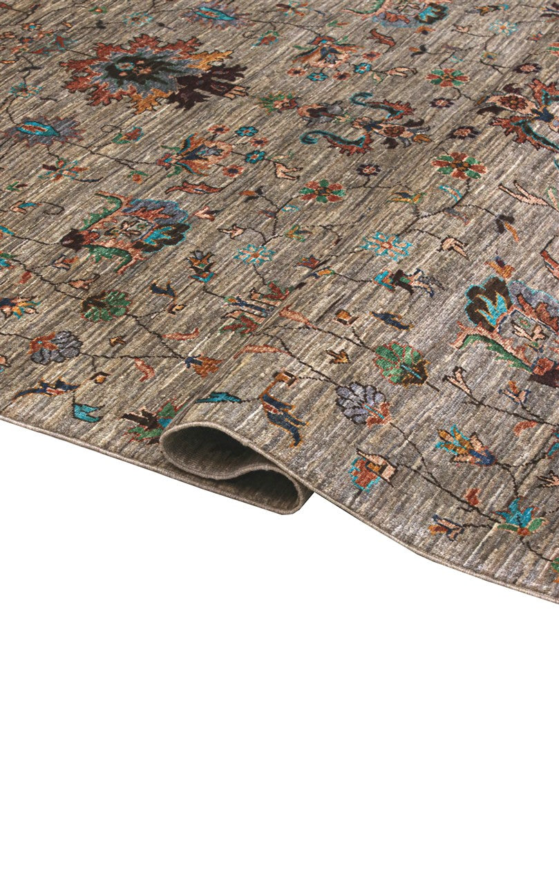 Handmade Ziegler Decorative Floral Rug, 243x174cm