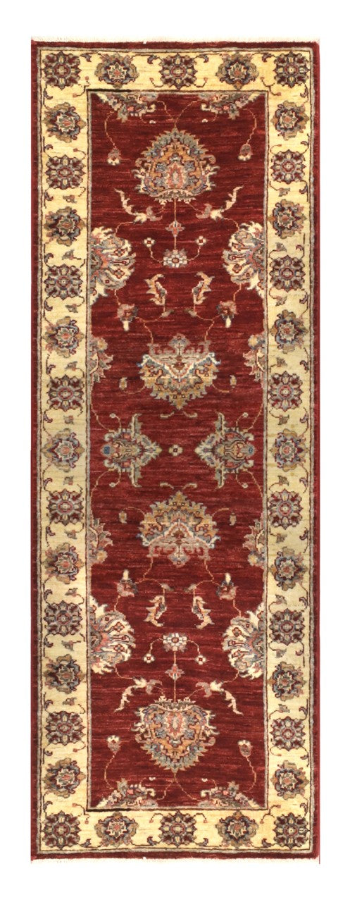 Handmade Premium Ziegler Farahan Wool Rug, 187x60cm