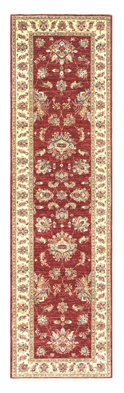 Handmade Premium Ziegler Farahan Wool Rug, 308x87cm