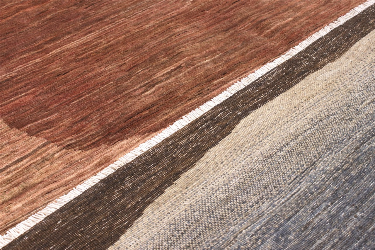 Modern design wool carpet, handmade, multi, 242x167cm