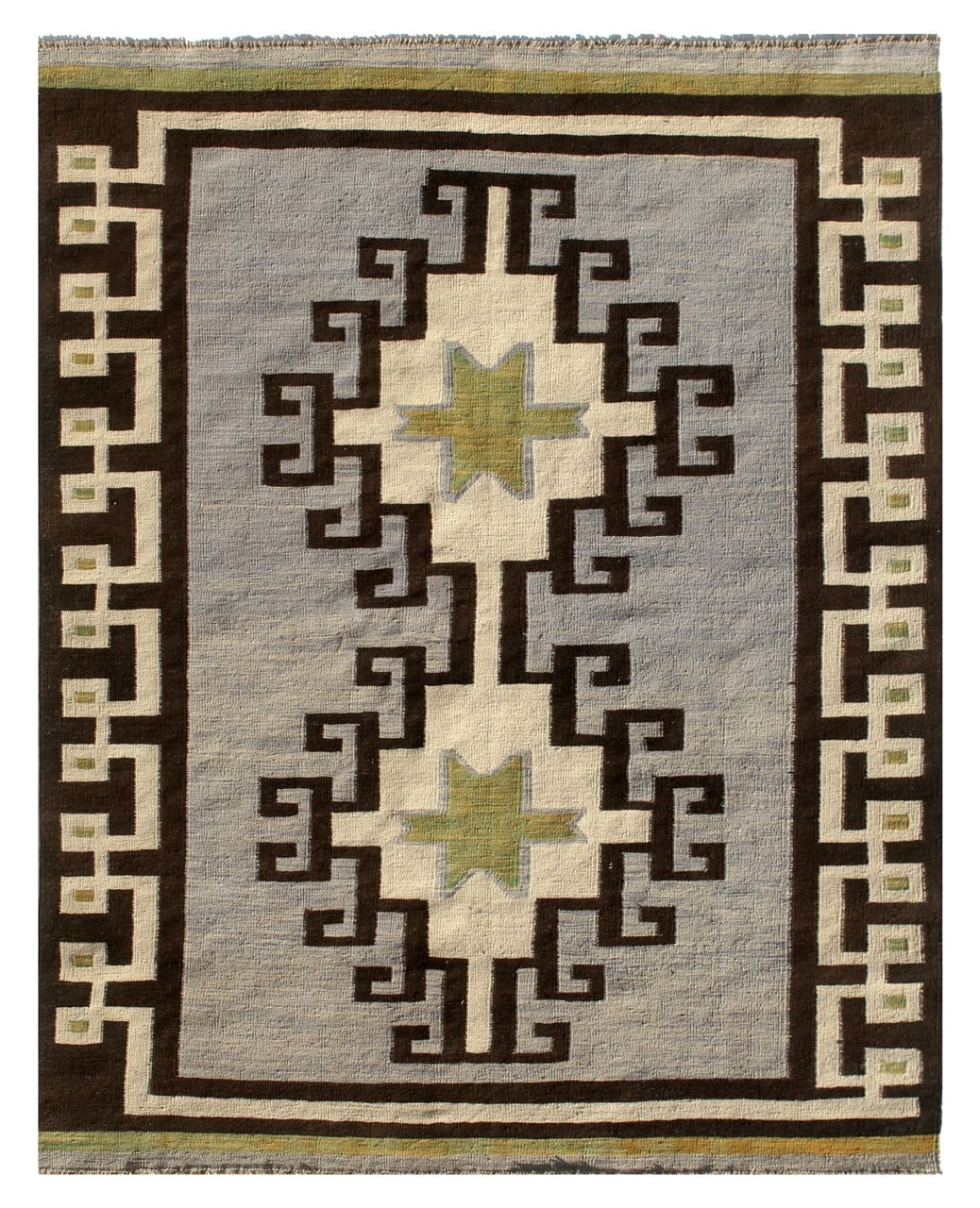 Modern wool Kilim carpet multi 232x174cm
