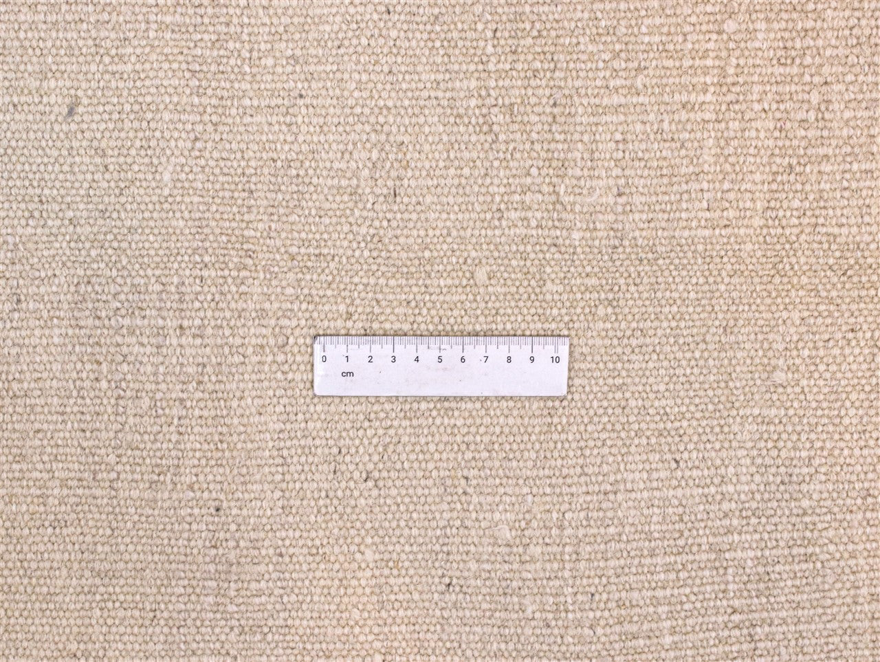 Modern design white Berber style carpet, handmade 345x252cm