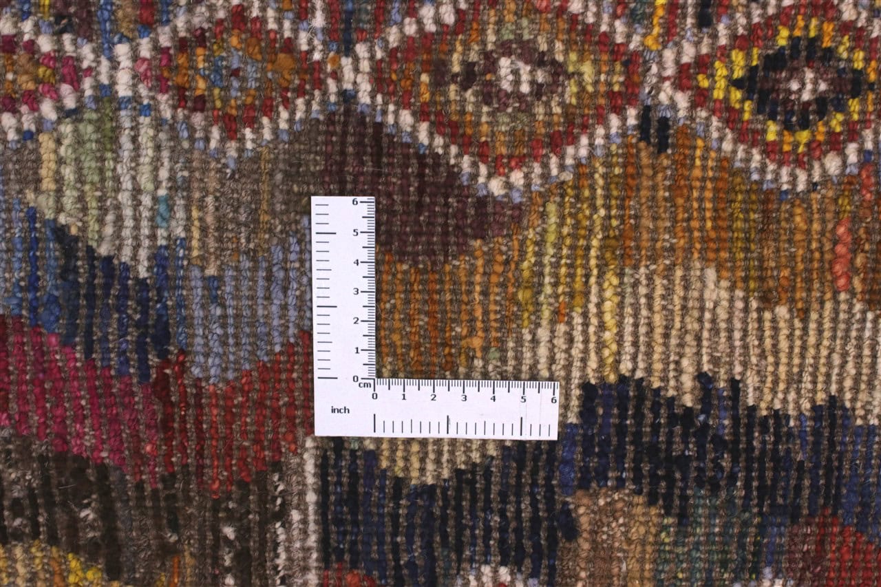 Handmade Tribal Multicolour Wool Rug 185_127 cm