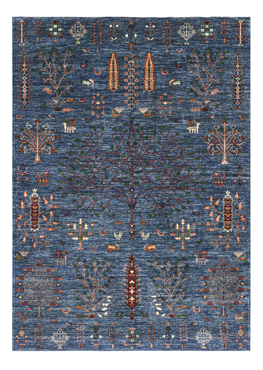 Handmade Ziegler Decorative Floral Rug, 256x182cm