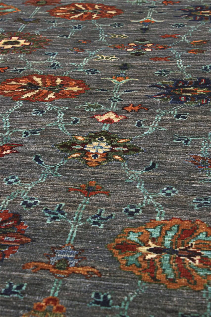 Handmade Ziegler Decorative Floral Rug, 245x175cm