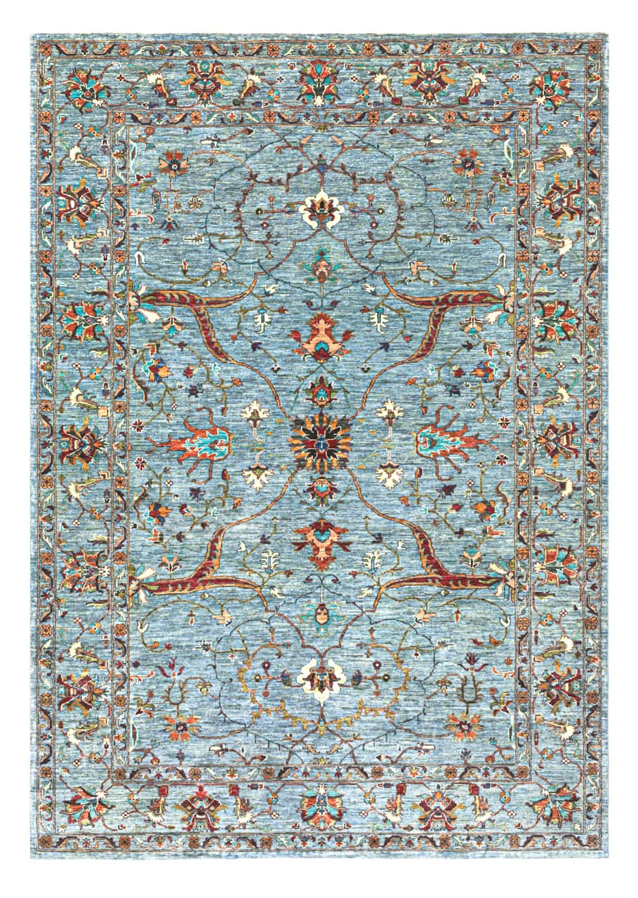 Handmade Ziegler Decorative Floral Rug, 304x213cm