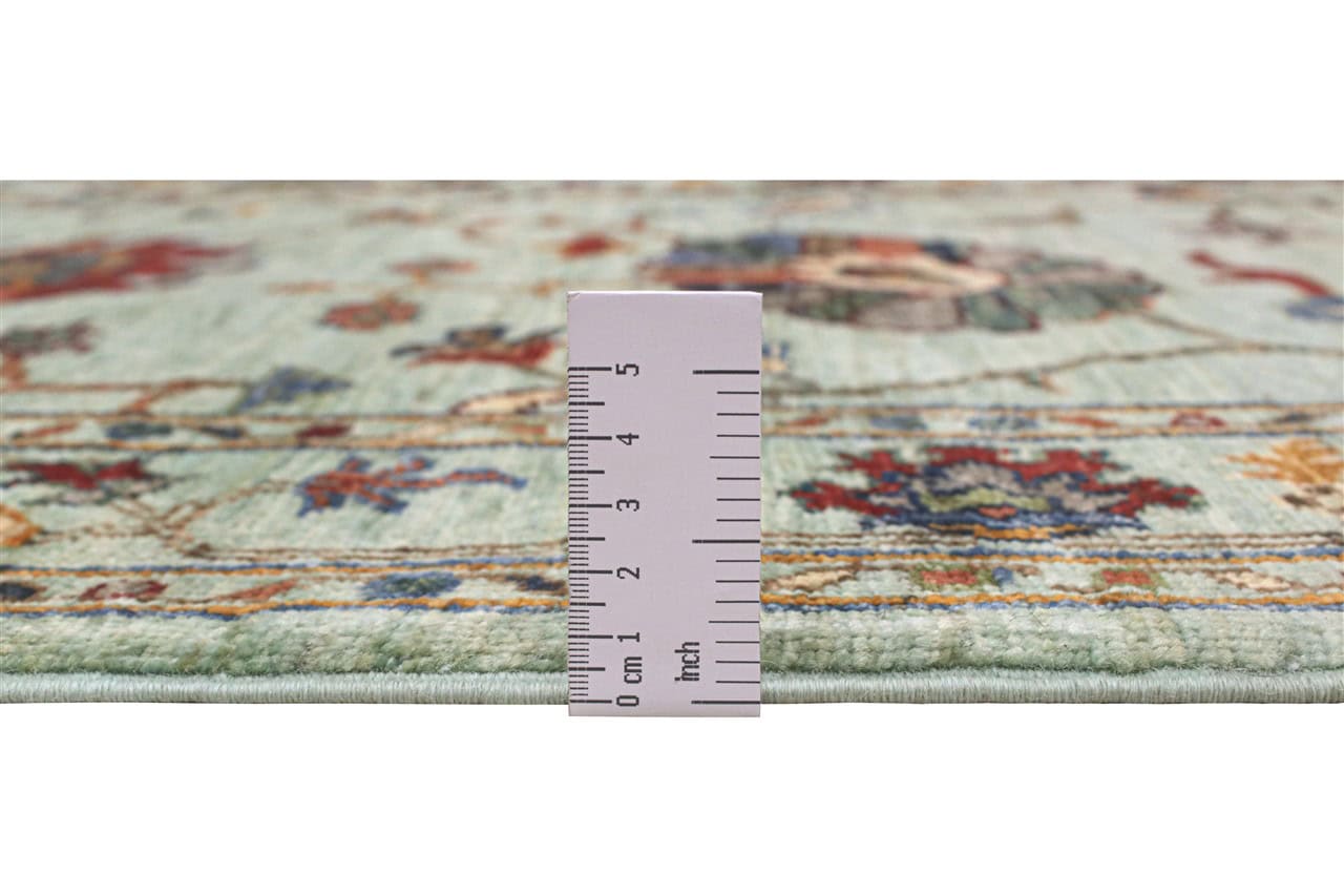 Tappeto Ziegler Decorativo floreale, fatto a mano 254x85cm