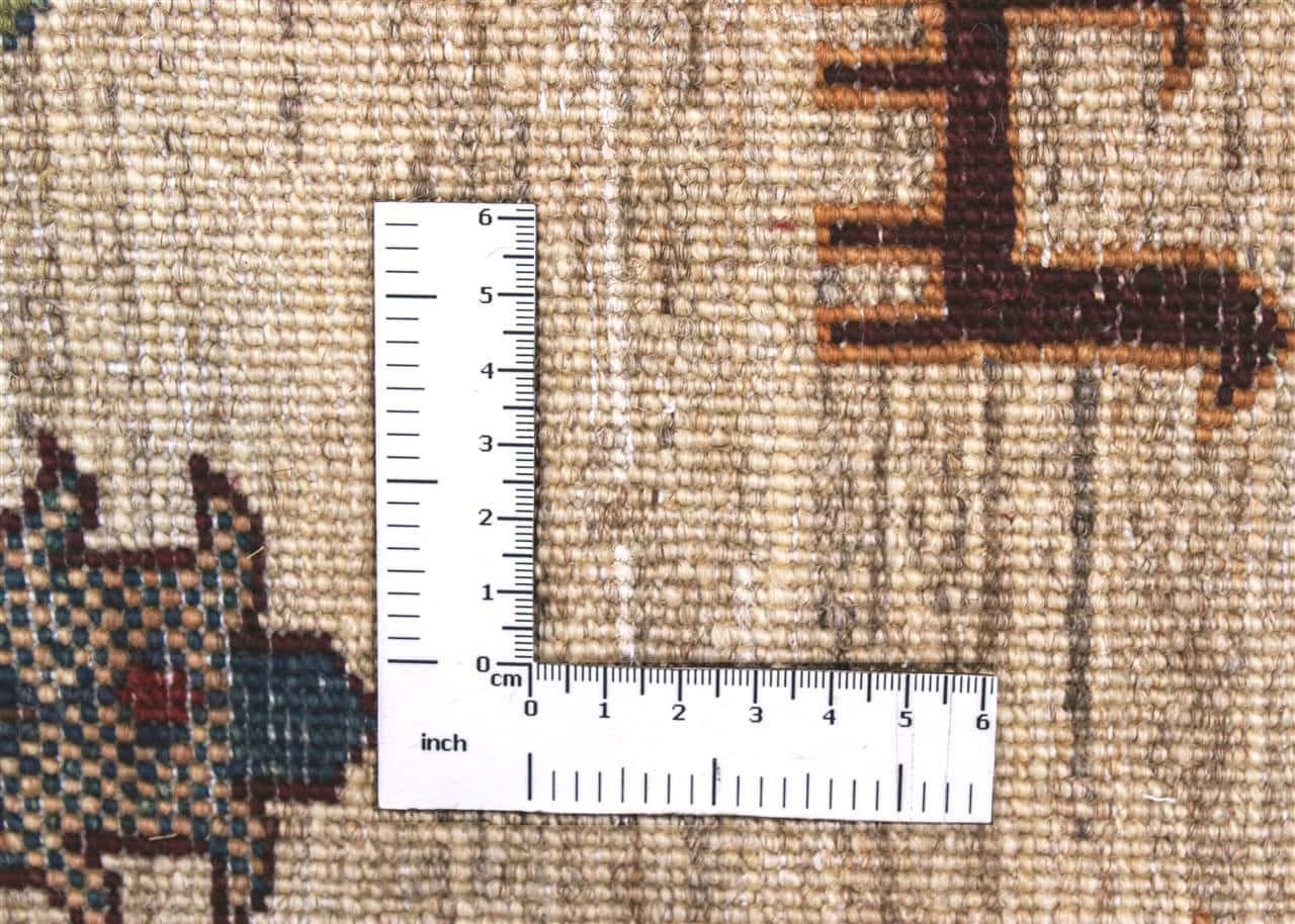 Tappeto Ziegler Decorativo floreale, fatto a mano 255x77cm