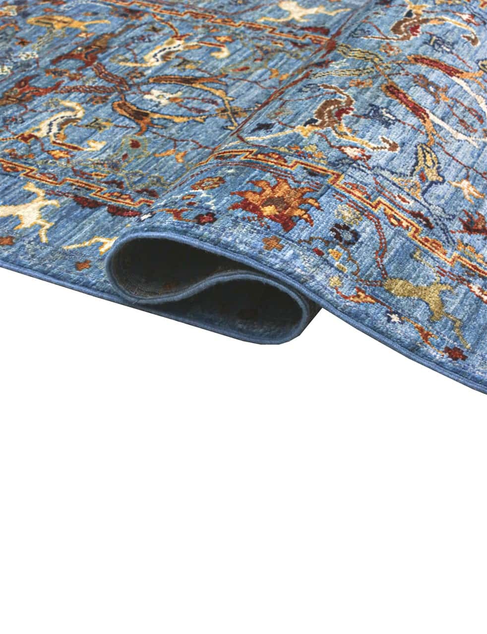 Handmade Ziegler Decorative Floral Rug, 297x77cm