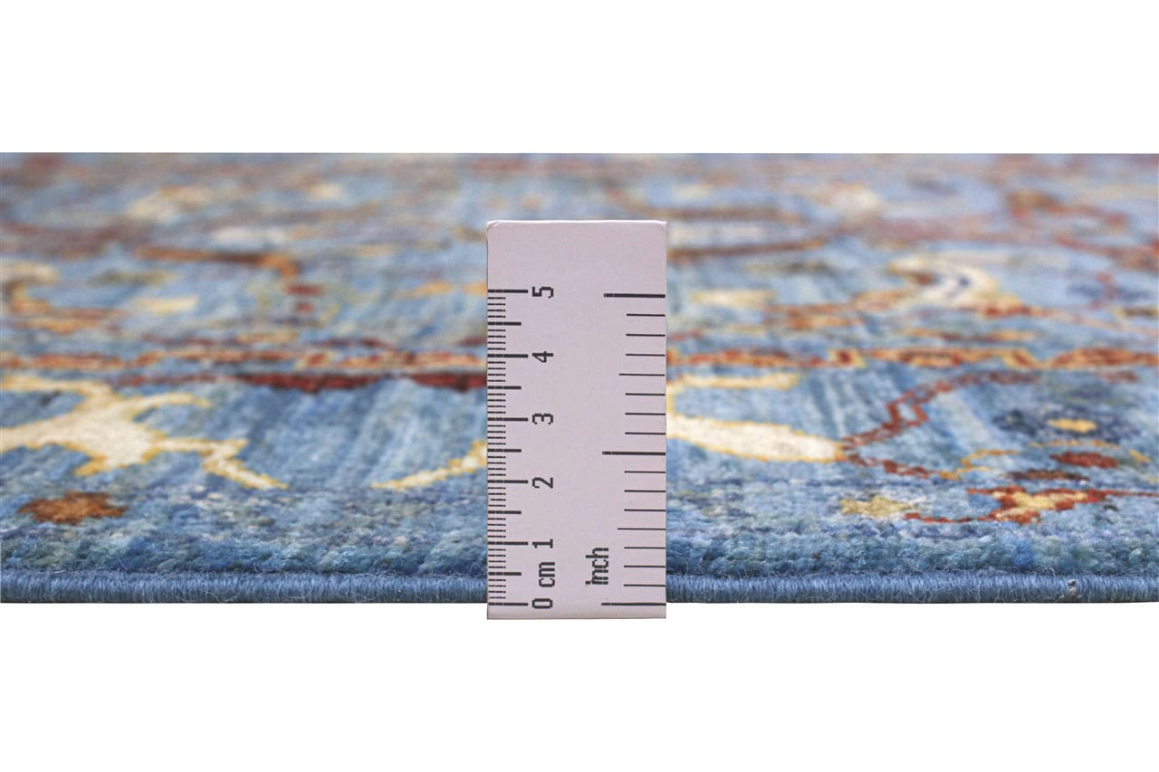 Handmade Ziegler Decorative Floral Rug, 297x77cm