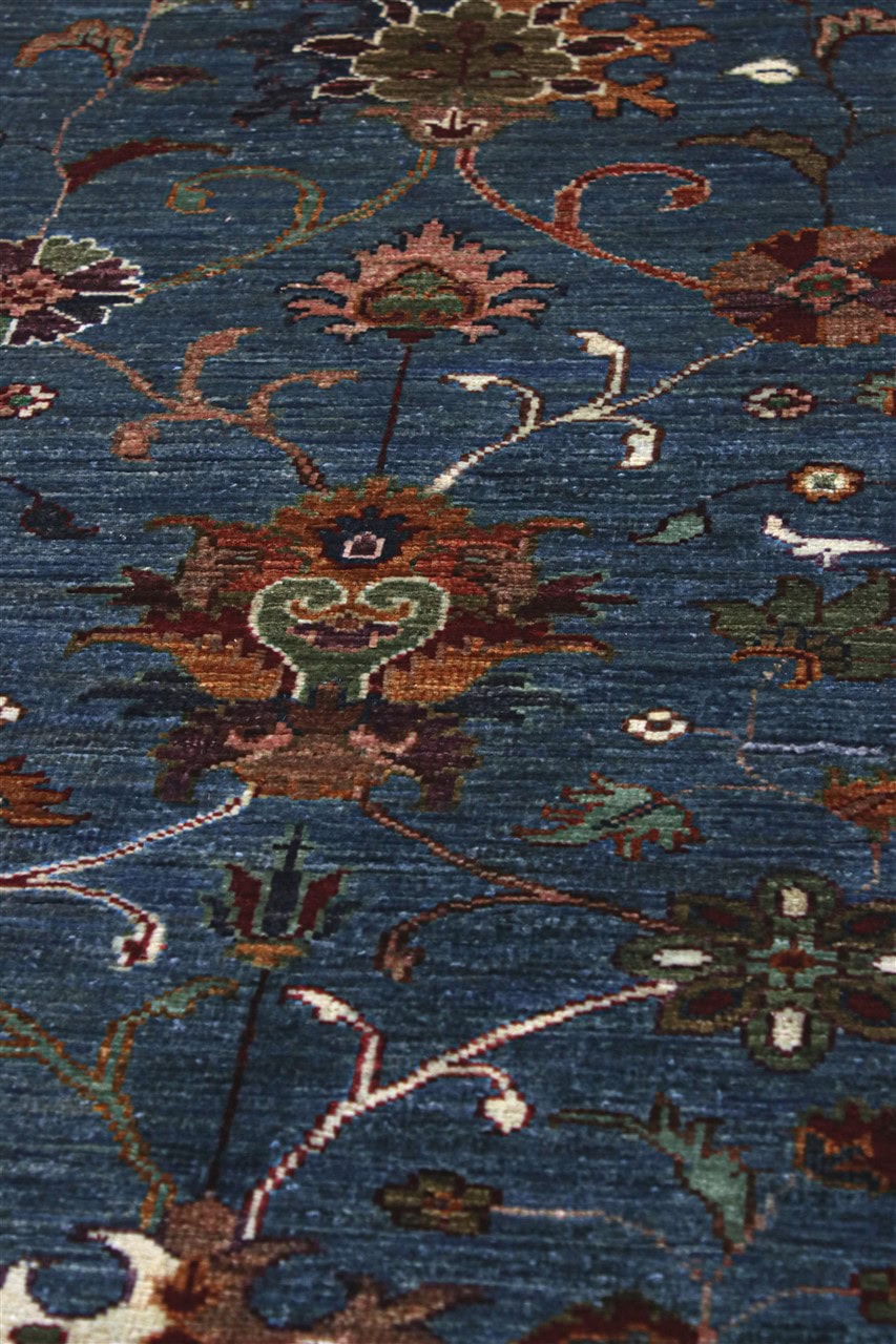 Handmade Ziegler Decorative Floral Rug, 252x84cm