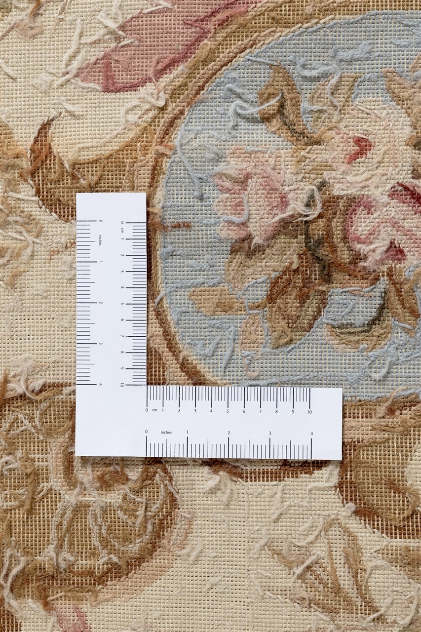 Tappeto Arazzo Aubusson - Arte tessile - Tessuto a Mano 276x178cm