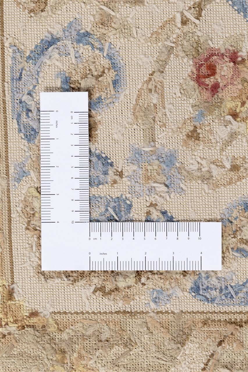 Tappeto Arazzo Aubusson - Arte tessile - Tessuto a Mano 155x90cm