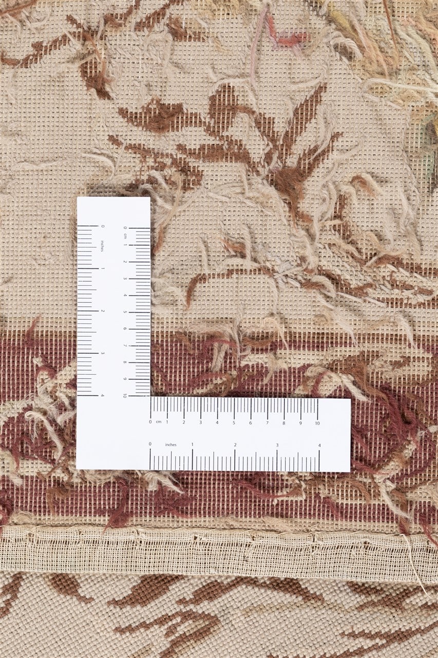 Tappeto Arazzo Aubusson - Arte tessile - Tessuto a Mano 153x87cm