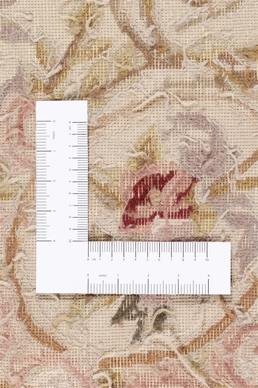 Tappeto Arazzo Aubusson - Arte tessile - Tessuto a Mano 244x153cm