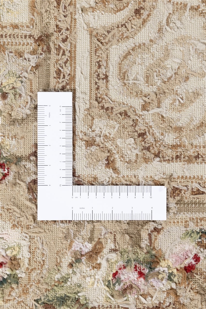Tappeto Arazzo Aubusson - Arte tessile - Tessuto a Mano 152x91cm