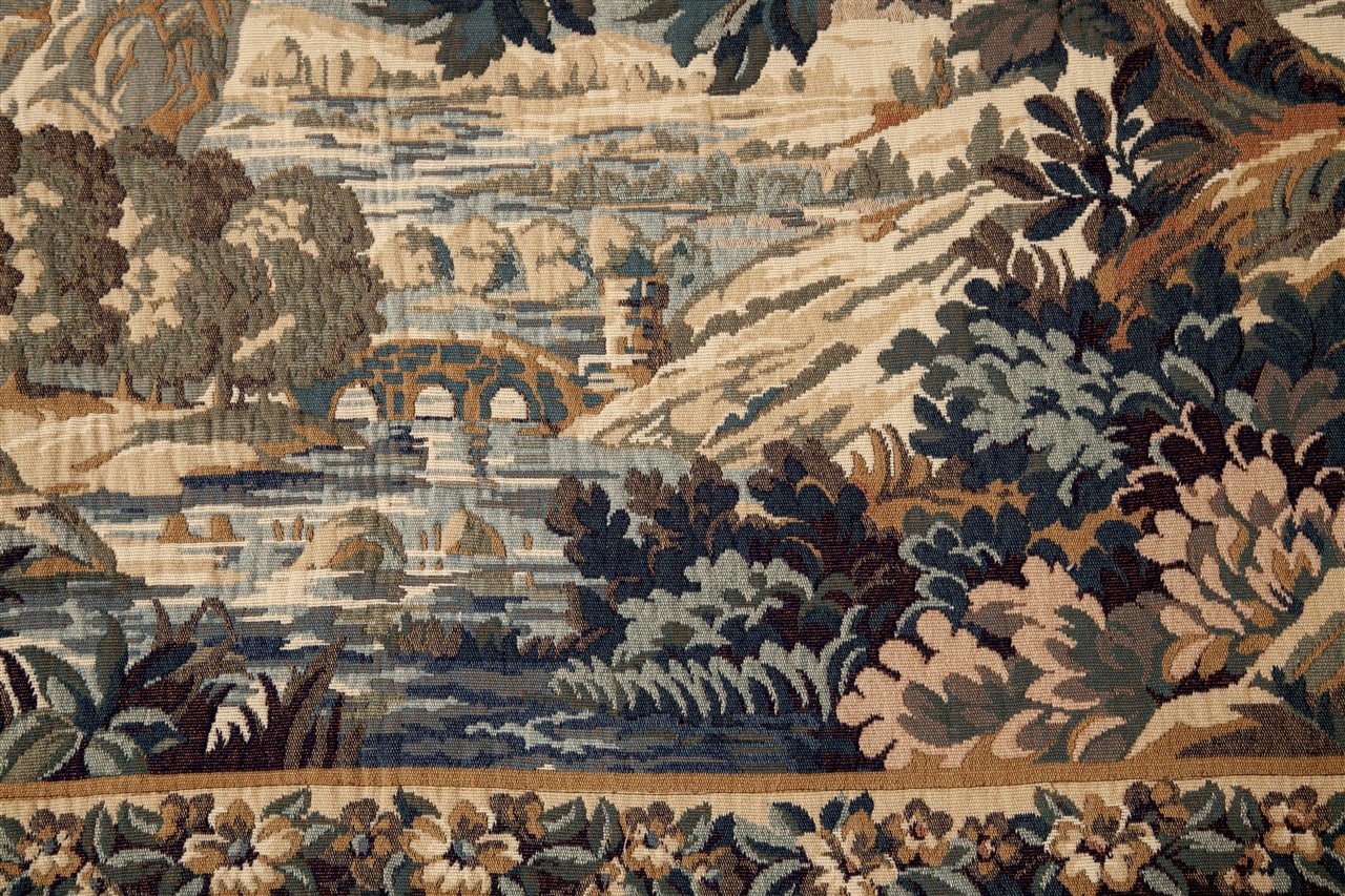 Authentic Antique French Rug 165x113cm