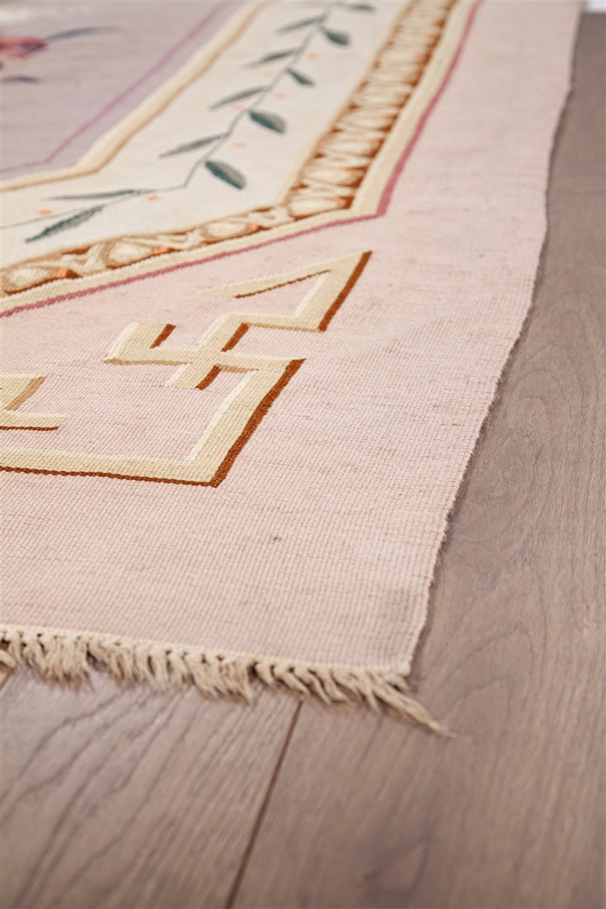 Authentic Antique French Rug 195x166cm