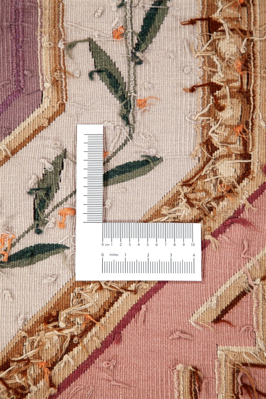 Authentic Antique French Rug 195x166cm