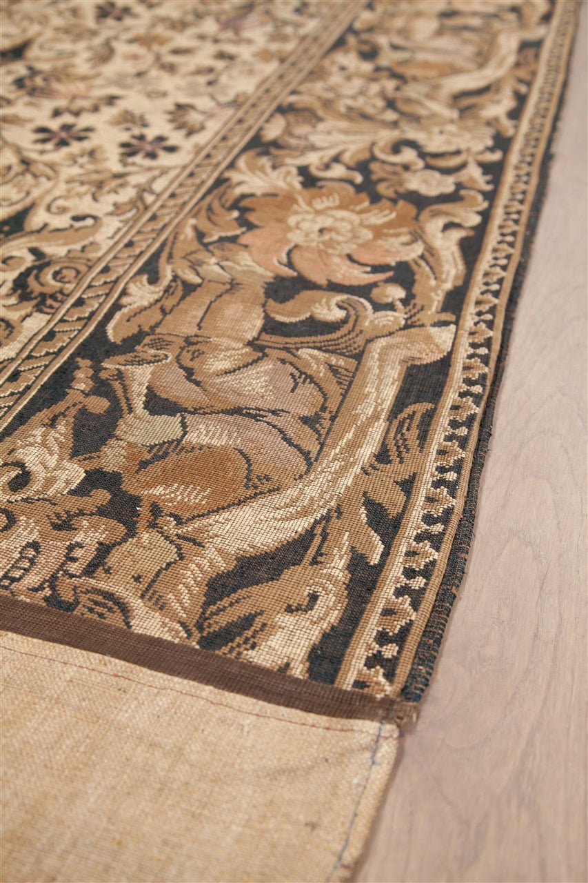 Authentic Antique French Rug 496x125cm