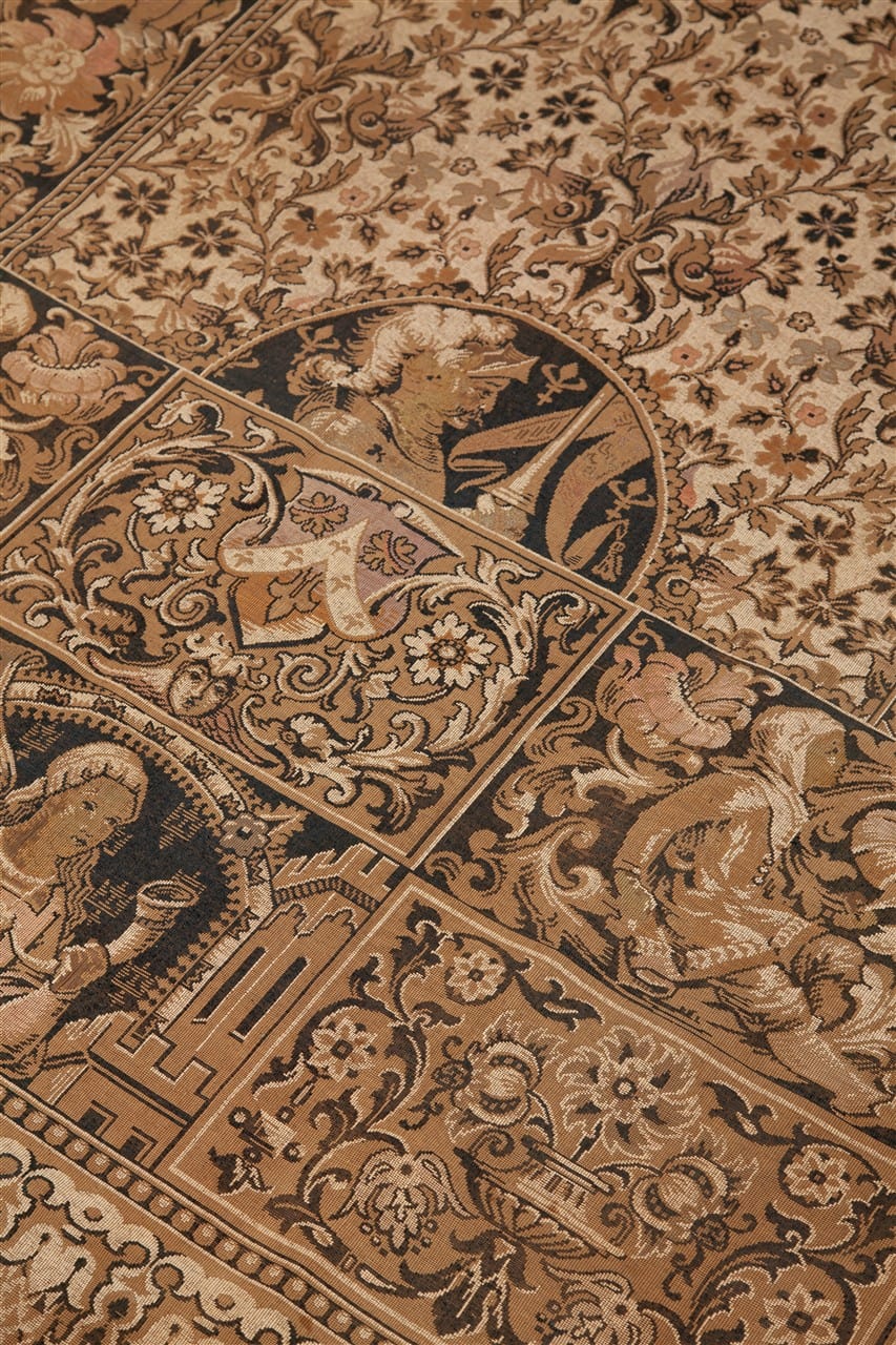 Authentic Antique French Rug 482x122cm