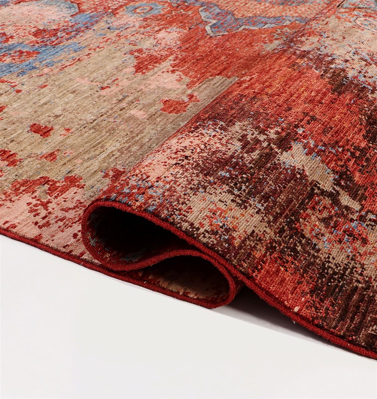 Tappeto Mamluk Moderno Multicolore, Fatto a mano, 363x269cm