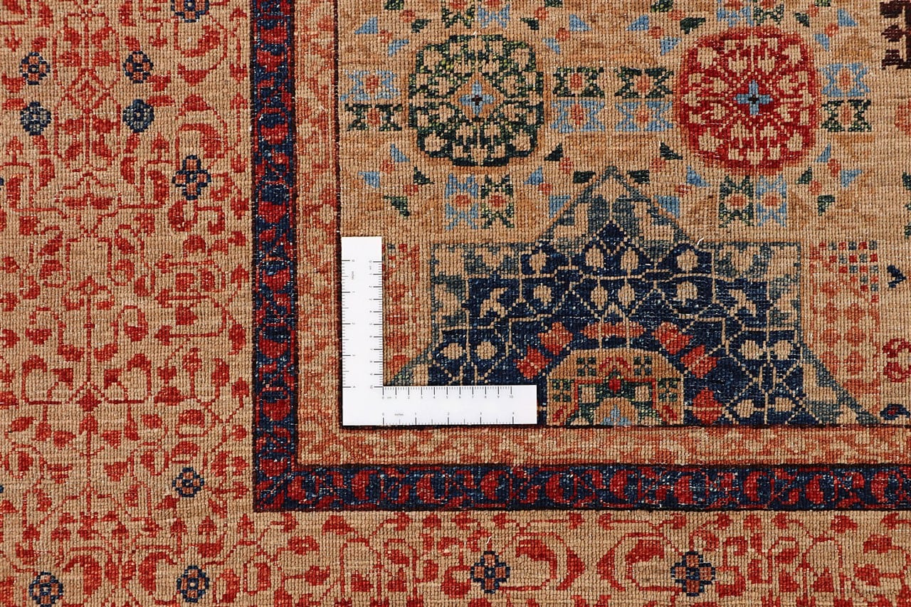 Tappeto Mamluk Moderno Multicolore, Fatto a mano, 357x271cm