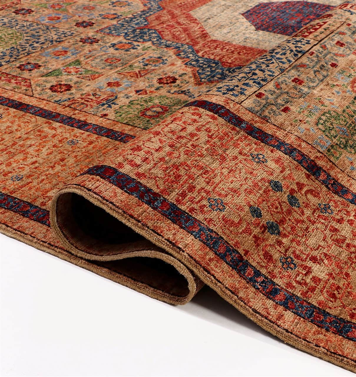 Tappeto Mamluk Moderno Multicolore, Fatto a mano, 357x271cm