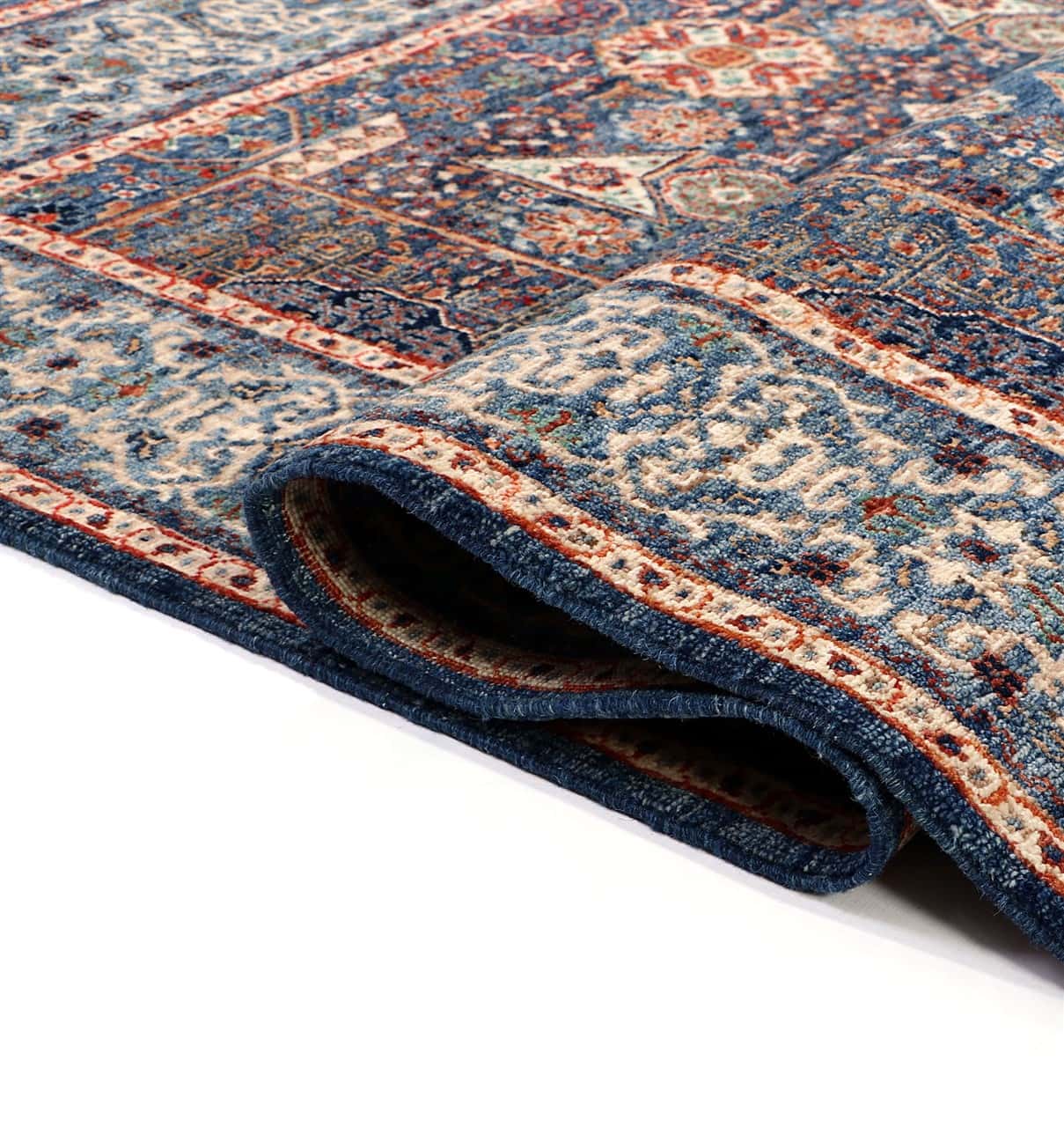 Tappeto Mamluk Moderno Multicolore, Fatto a mano, 202x148cm
