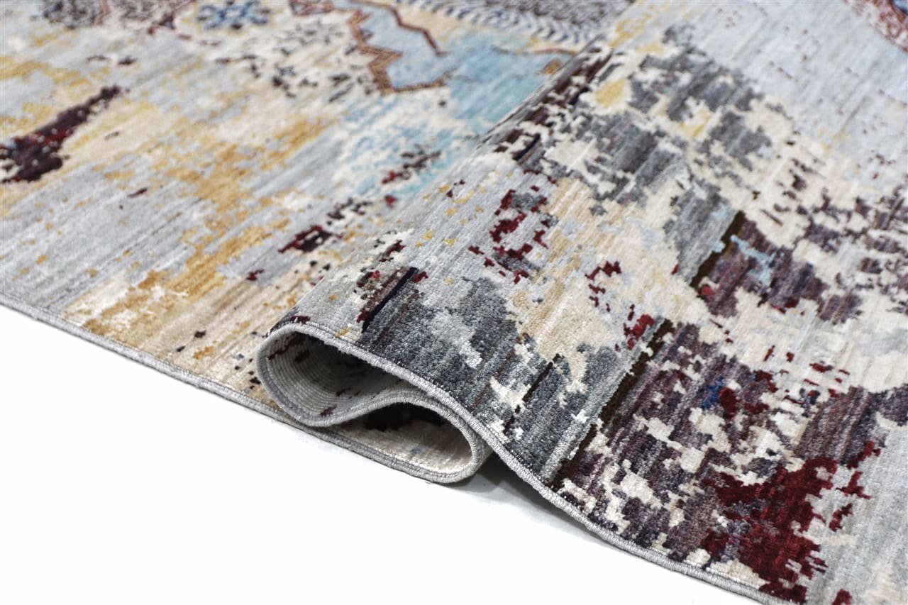 Tappeto Mamluk Moderno Multicolore, Fatto a mano, 273x182cm