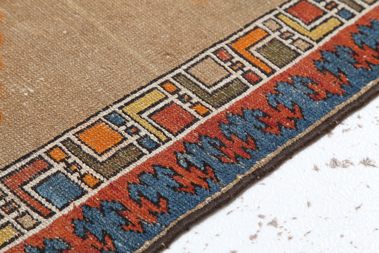 Authentic Antique Persian Malayer Rug | Hand-Knotted 460x95cm