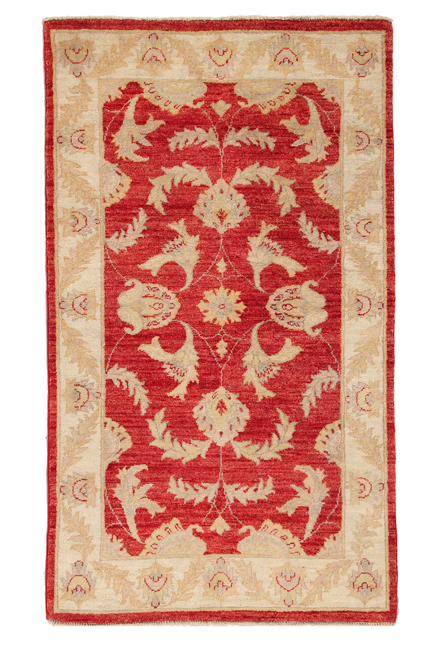 Ziegler wool carpet, handmade, 158x92cm
