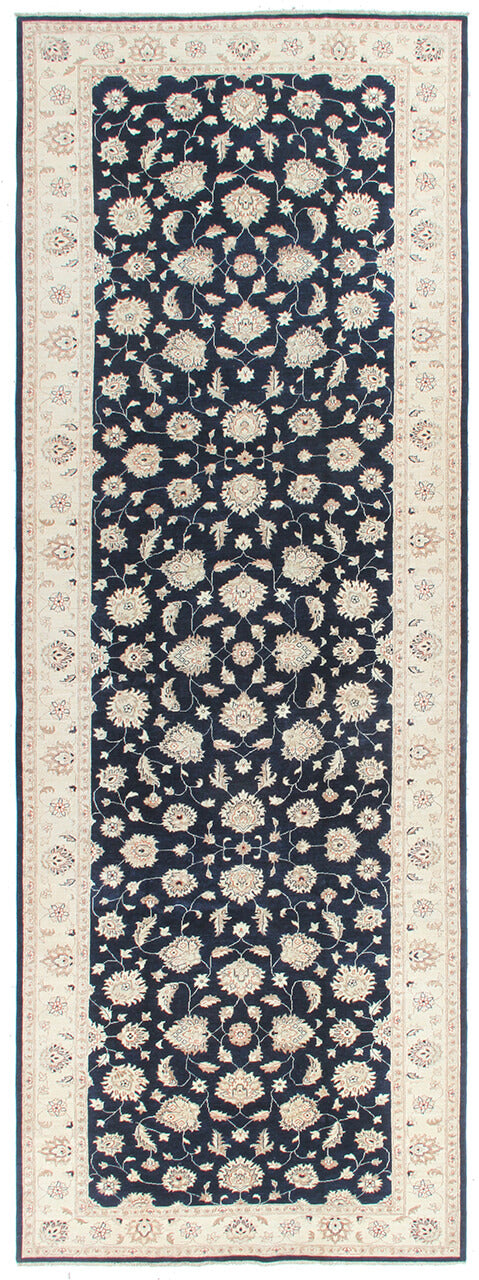 Ziegler wool carpet, handmade, 590x200cm