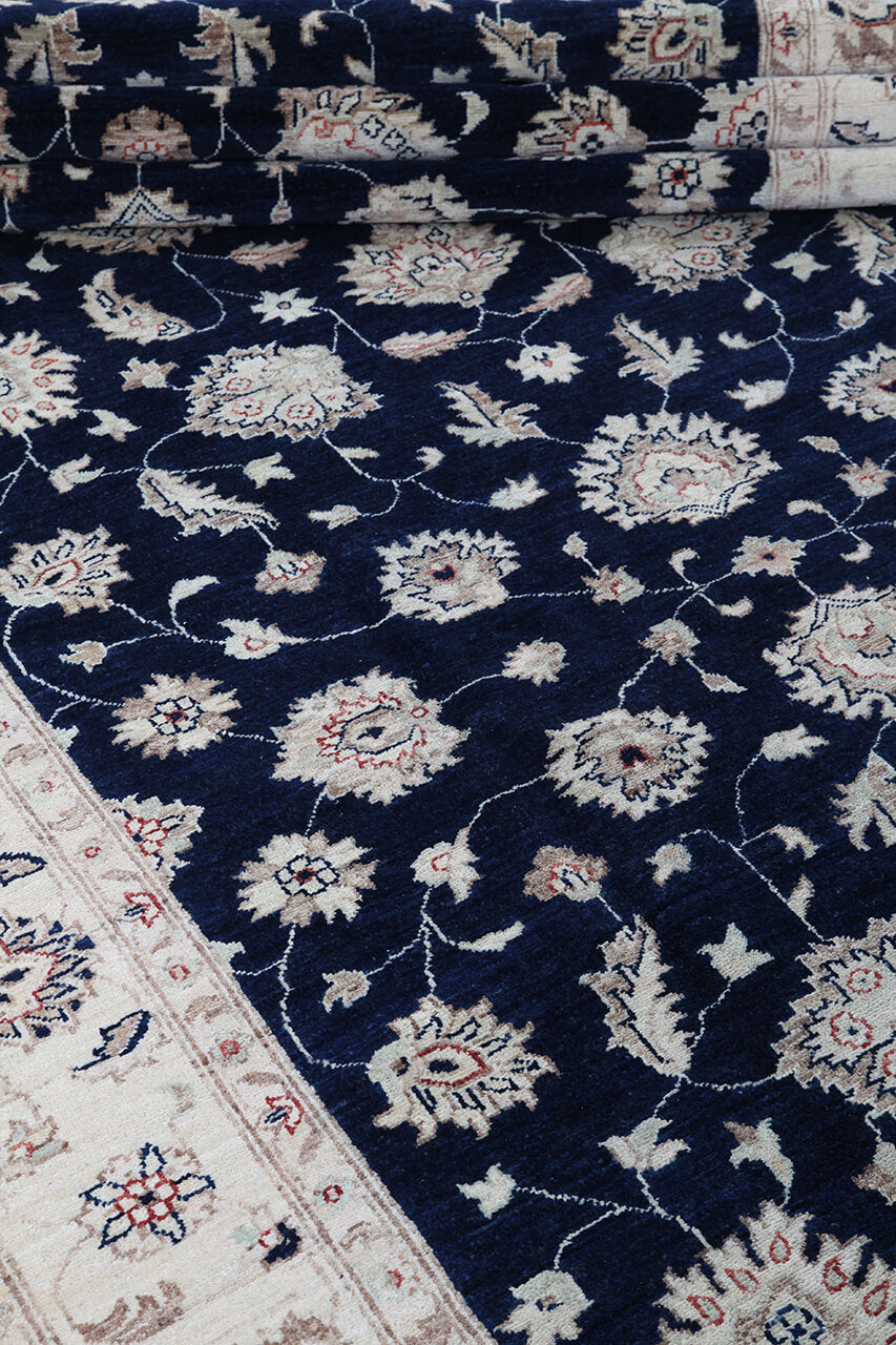 Ziegler wool carpet, handmade, 590x200cm