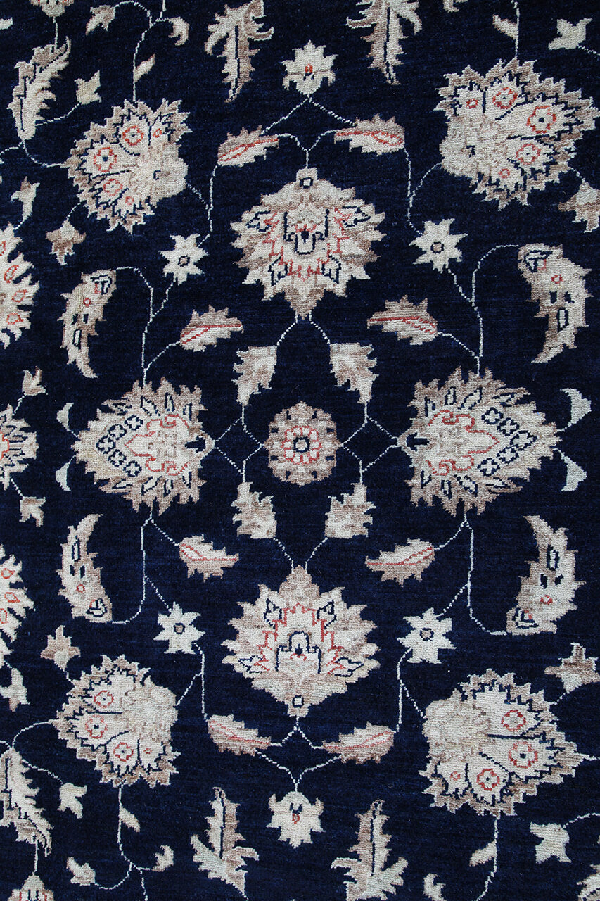 Ziegler wool carpet, handmade, 590x200cm