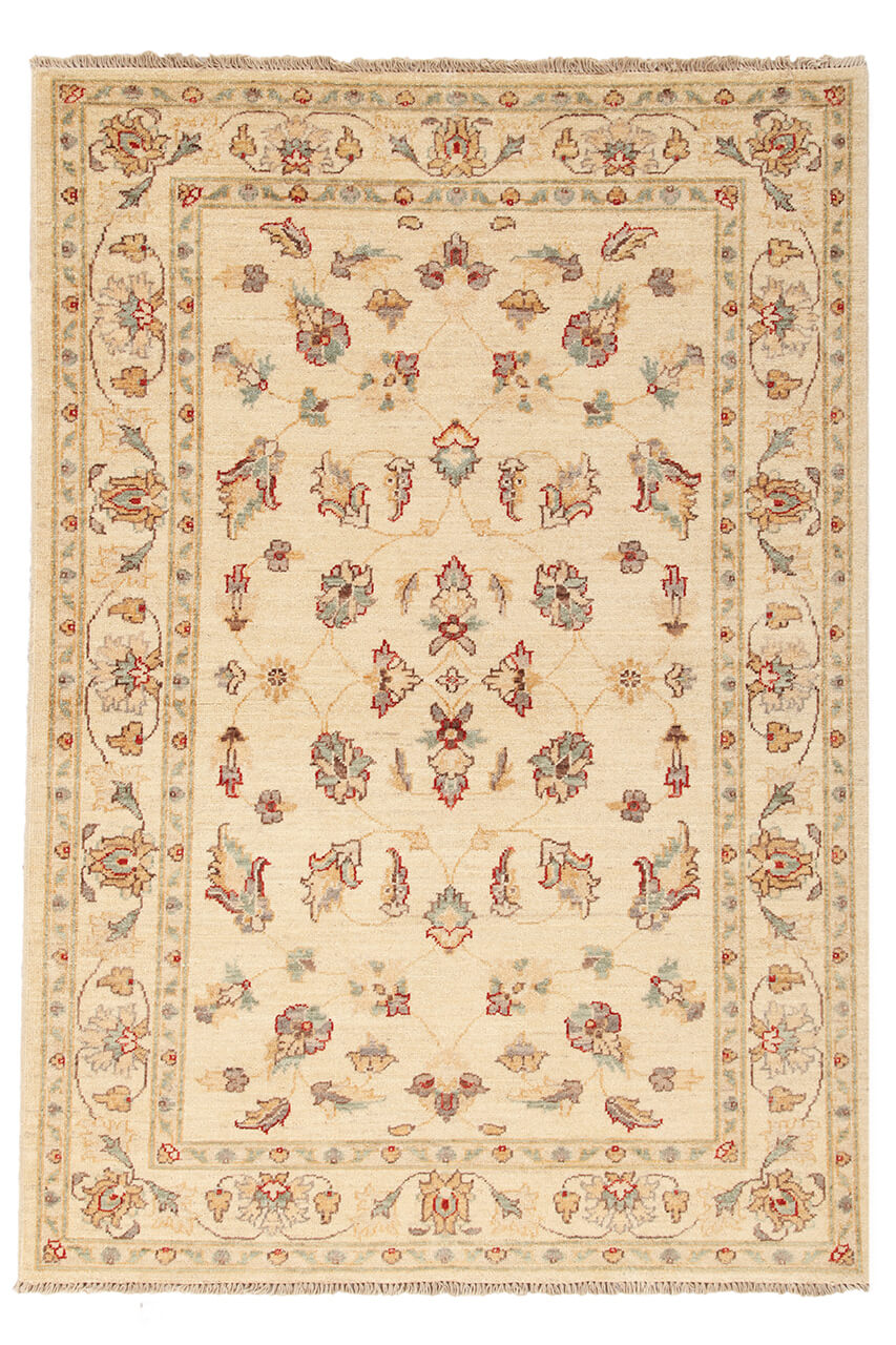 Ziegler wool carpet, handmade, 179x125cm