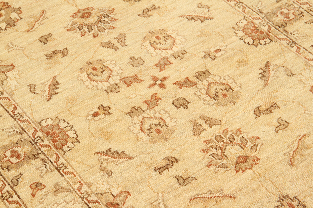 Ziegler wool carpet, handmade, 148x94cm