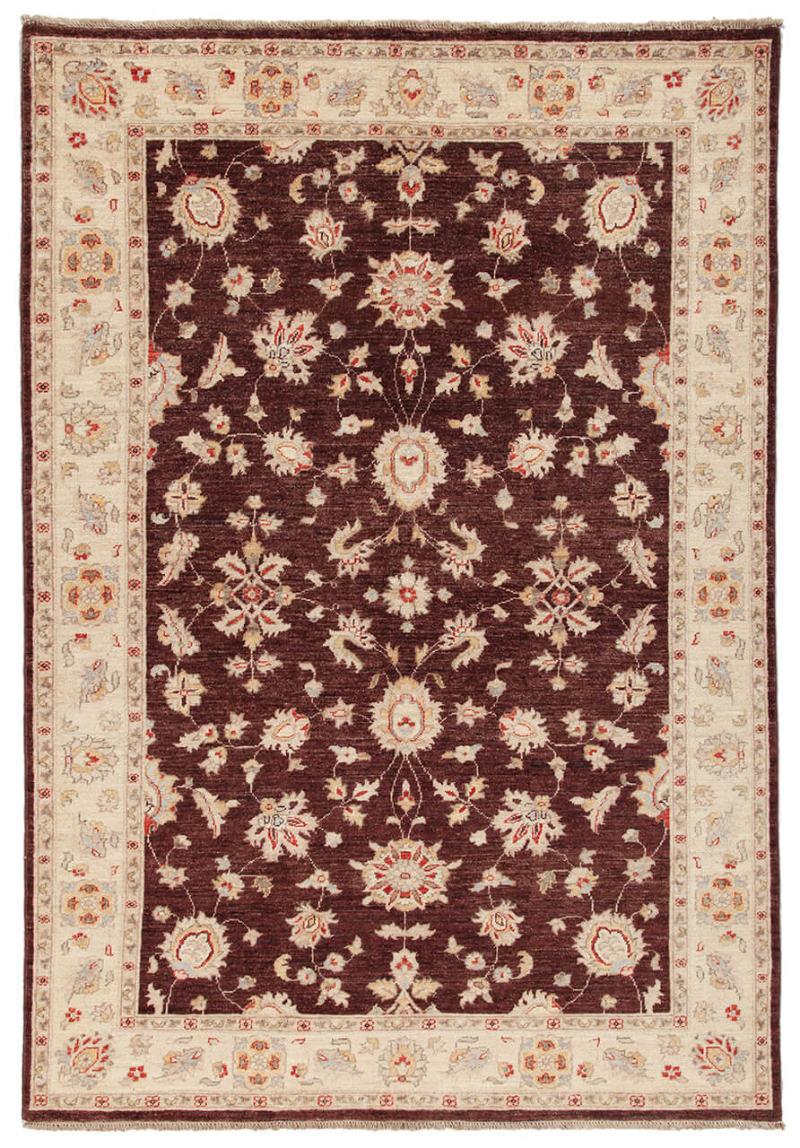Ziegler wool carpet, handmade, 238x163cm