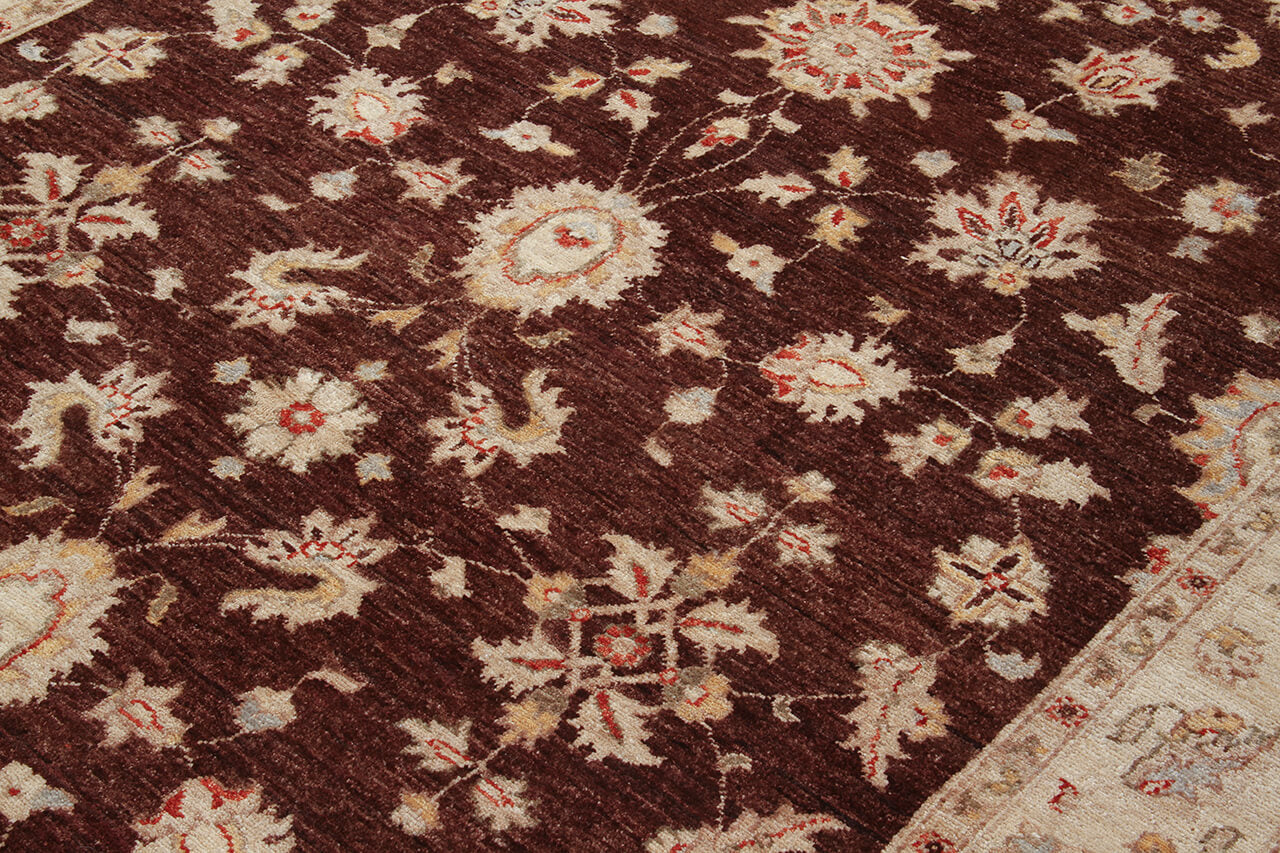 Ziegler wool carpet, handmade, 238x163cm