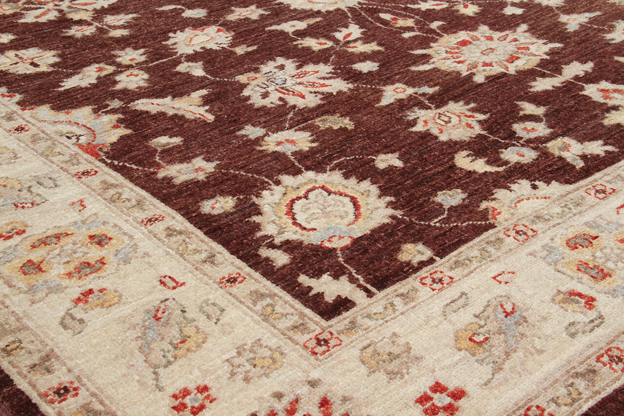 Ziegler wool carpet, handmade, 238x163cm