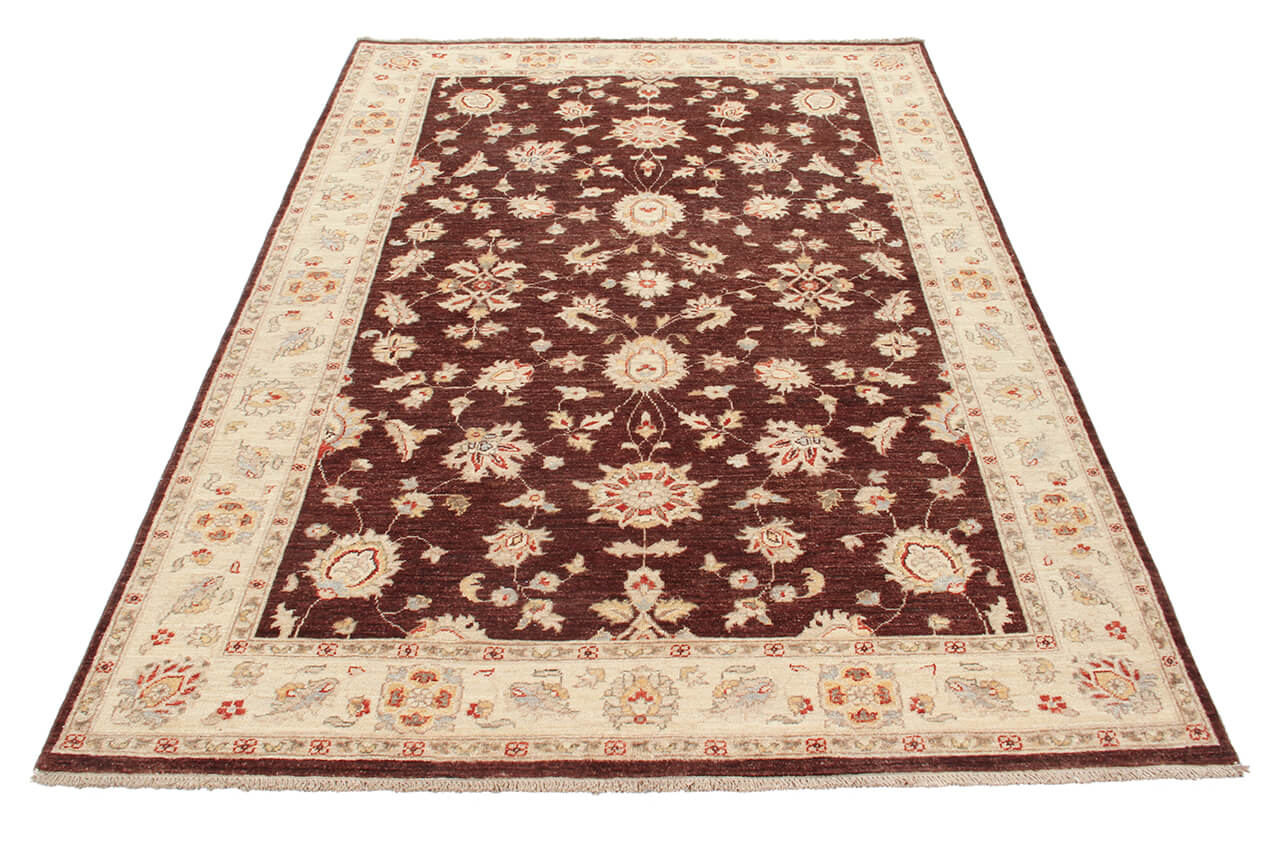 Ziegler wool carpet, handmade, 238x163cm