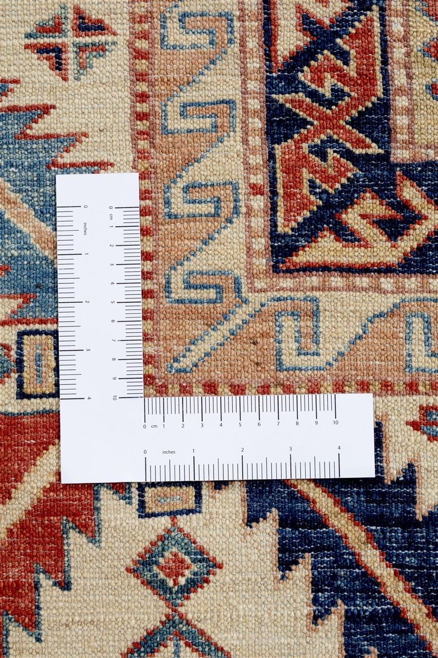 Handmade Premium Afghan Kazak Wool Rug, 379x270cm