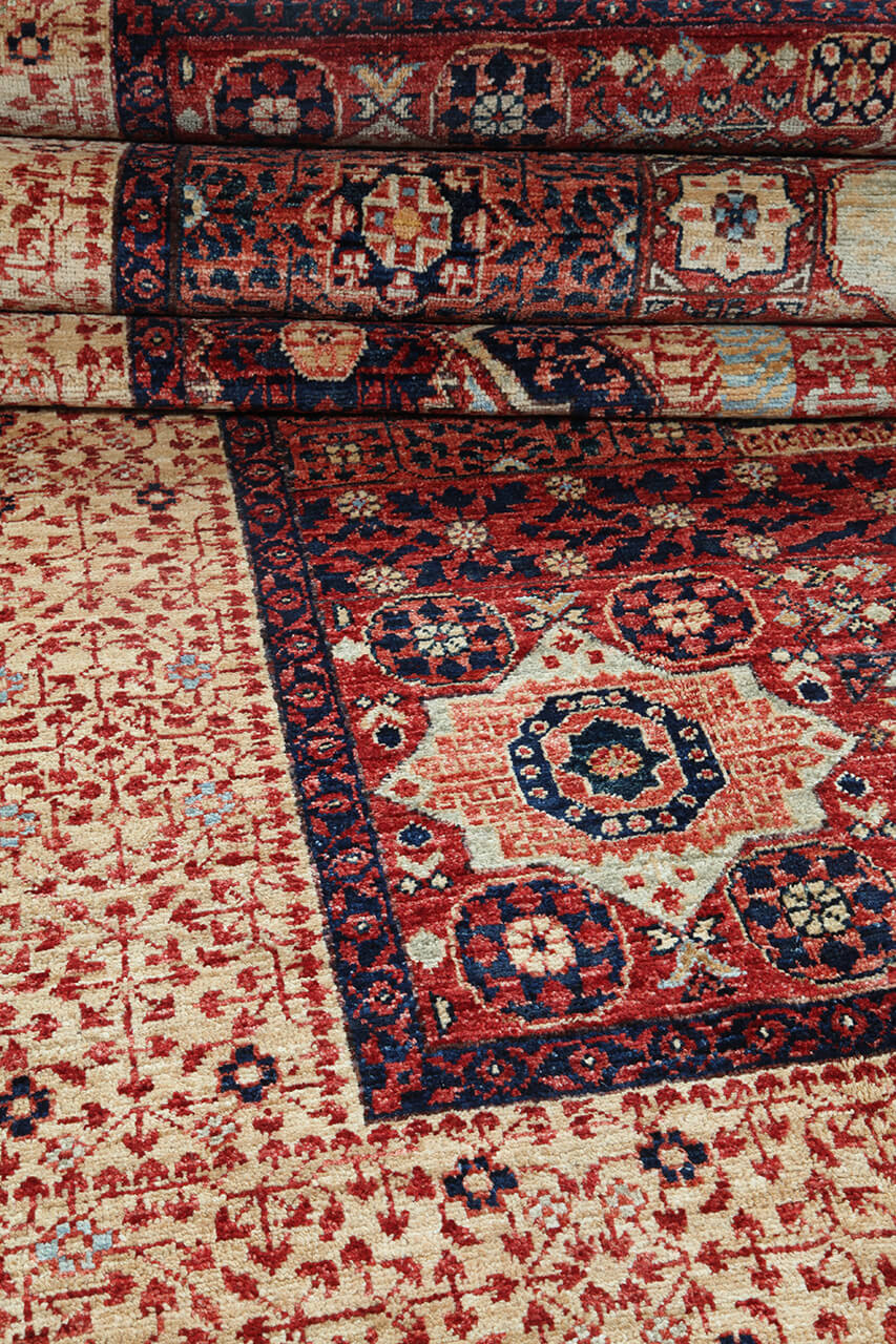 Tappeto Orientale Mamluk fatto a mano, multicolore 282x176cm