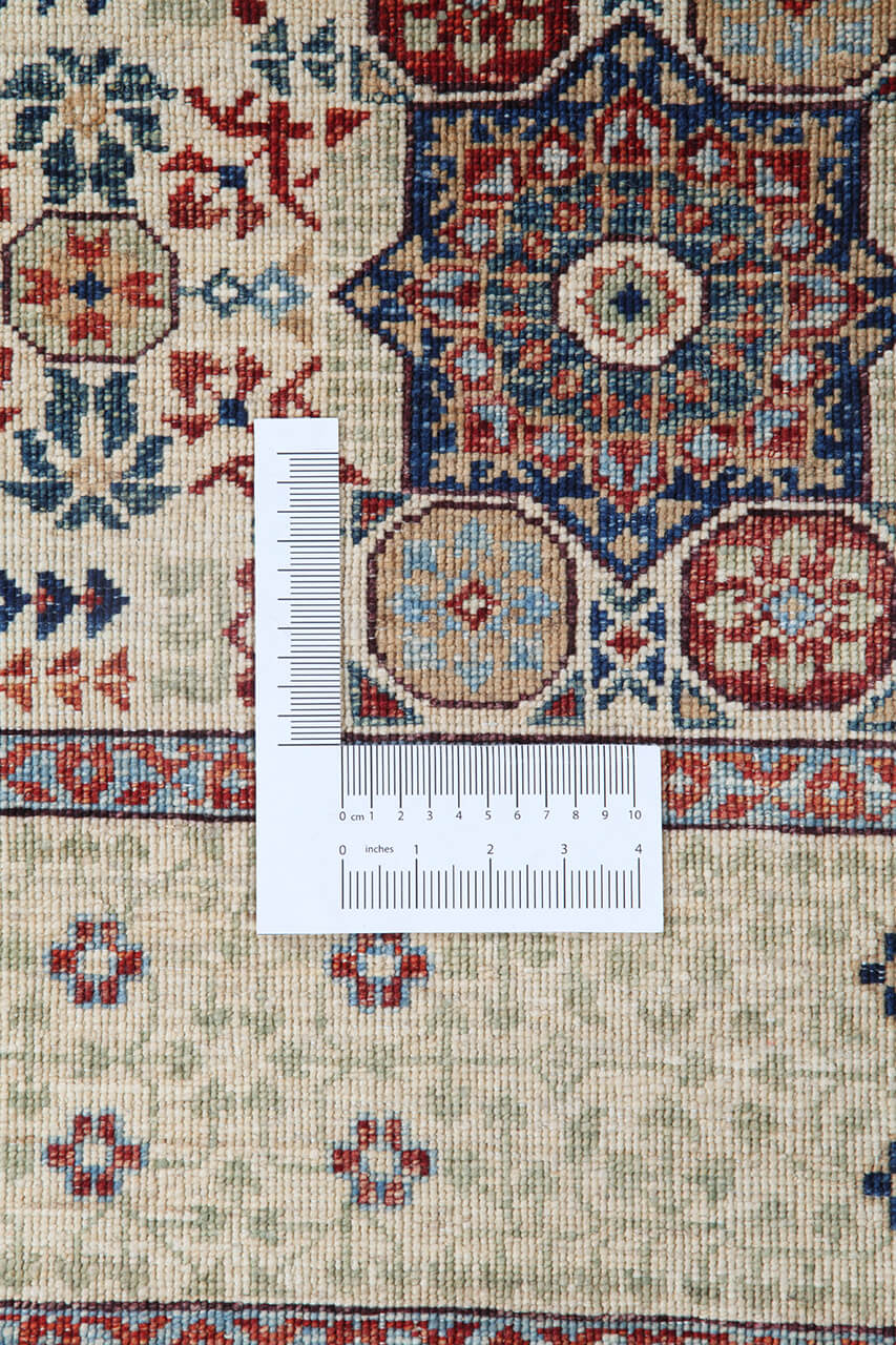 Tappeto Orientale Mamluk fatto a mano, multicolore 206x153cm