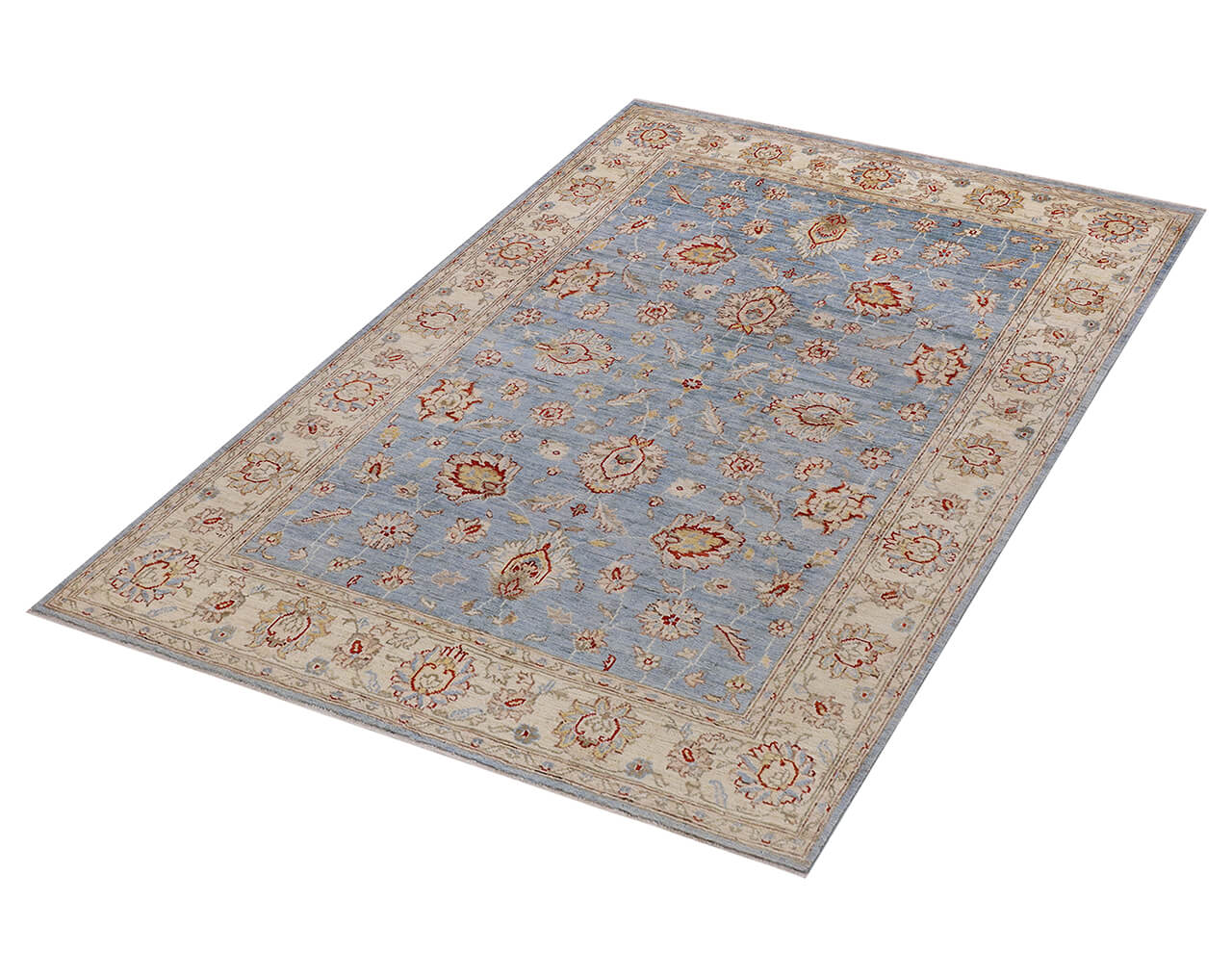 Ziegler wool carpet, handmade, 198x149cm