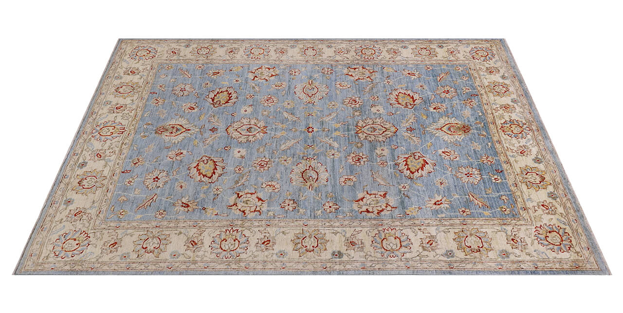 Ziegler wool carpet, handmade, 198x149cm