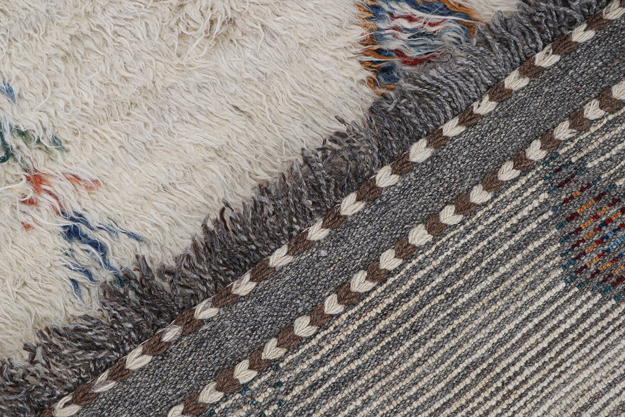 Tribal Berber carpet multi, handmade 179x120cm
